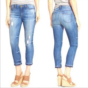 Kut From The Kloth Reese Ankle Straight Leg Jeans 8